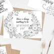 Pack of 10 Gratitude Themed Thank You Note Cards to Colour In additional 2