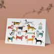 Illustrated Dogs Blank Folded Notecards additional 3