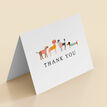 Illustrated Dogs Folded Thank You Cards additional 1