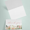 Blush Pink Floral Folded Thank You Cards additional 2