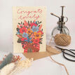 Congratulations Recycled Seeded Paper Greetings Card additional 3
