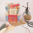 'Just A Note' Recycled Seeded Paper Greetings Card additional 2