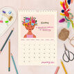 A4 Floral Women Personalised 2023 Monthly Calendar additional 4