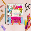 'Write Your Own Story' Floral Personalised Luxury Notebook additional 1