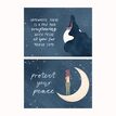10 'Peaceful Night' Empowering Affirmation Note Cards With Envelopes additional 8