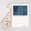 Moon And Stars Celestial Personalised 2023 A4 Calendar additional 5