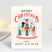 Pack of 10 'We rise by lifting others' Christmas Cards additional 1