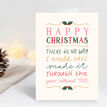 Pack of 10 Happy Christmas Friendship Family Thankful Cards additional 1