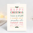 Pack of 10 Happy Christmas Friendship Family Thankful Cards additional 5