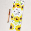 Personalised Sunflower Florals Perpetual Birthdays Calendar additional 2