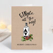 Pack of 10 Gin Themed 'GINgle All the Way' Christmas Cards with Envelopes additional 2
