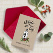Pack of 10 Gin Themed 'GINgle All the Way' Christmas Cards with Envelopes additional 1