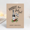 Pack of 10 Prosecco Themed Christmas Cards with Envelopes additional 4