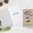 Pack of 10 Prosecco Themed Christmas Cards with Envelopes additional 3