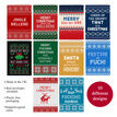 Pack of 10 Funny / Rude / Novelty Christmas Jumper Themed Cards with Envelopes additional 40
