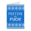 Pack of 10 Funny / Rude / Novelty Christmas Jumper Themed Cards with Envelopes additional 8