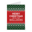 Pack of 10 Funny / Rude / Novelty Christmas Jumper Themed Cards with Envelopes additional 9