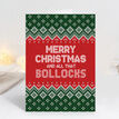 Pack of 10 Funny / Rude / Novelty Christmas Jumper Themed Cards with Envelopes additional 37