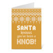 Pack of 10 Funny / Rude / Novelty Christmas Jumper Themed Cards with Envelopes additional 6