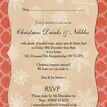 Rustic Red & Kraft Vintage Personalised Christmas Party Invitations additional 2