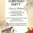 Personalised 'Winter Wonderland' Christmas Party Invitations additional 2