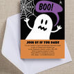 Halloween Ghost Birthday Party Invitation additional 3