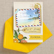 Florida Beach Postcard Wedding Invitation additional 2