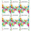 Floral Fiesta Place Card - Sheet of 9 additional 2
