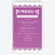 Mexican Inspired Papel Picado Menu additional 1