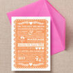 Mexican Inspired Papel Picado Wedding Invitation additional 5