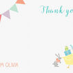 Farmyard Animal Themed Personalised Thank You Cards additional 3