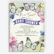 Butterfly Garden Baby Shower Invitation additional 1