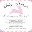Pastel Bunny Baby Shower Invitation additional 4