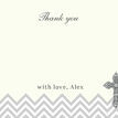 Ornate Cross Christening / Baptism Thank You Cards additional 5