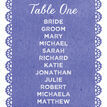 Papel Picado Table Plan Card additional 1