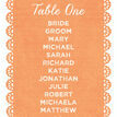 Papel Picado Table Plan Card additional 2
