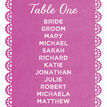 Papel Picado Table Plan Card additional 3