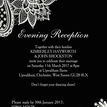 Romantic Lace Evening Reception Invitation additional 14