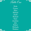 Romantic Lace Table Plan Card additional 8