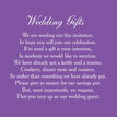 Classic Wedding Gift Wish Card additional 4