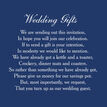 Classic Wedding Gift Wish Card additional 9