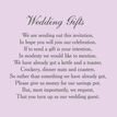Classic Wedding Gift Wish Card additional 11
