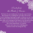 Lace Wedding Gift Wish Card additional 9