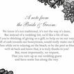 Lace Wedding Gift Wish Card additional 12