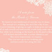 Lace Wedding Gift Wish Card additional 1
