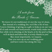 Lace Wedding Gift Wish Card additional 4