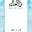 Ice Skating Personalised Thank You Card additional 5