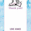 Ice Skating Personalised Thank You Card additional 4