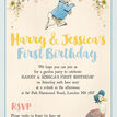 Peter Rabbit & Jemima Puddle Duck Party Invitation additional 4