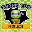 Turtle Superhero Thank You Card additional 4